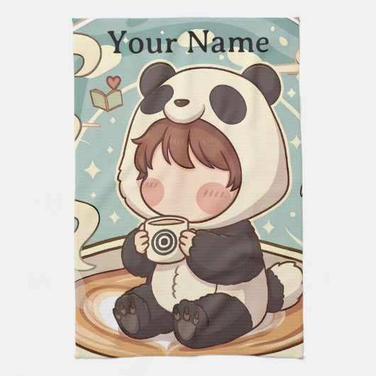 Panda Brew Absorbent Kitchen Dish Towel キッチンタオル (縦)