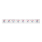 Panda bunting and balloons Baby Shower サテンリボン (正面)