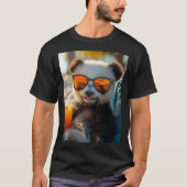 Panda chillt in der Sonne Tシャツ (正面)
