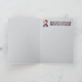 Panda Christmas Stocking カード (内部)