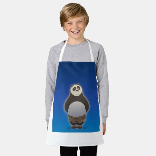Panda Cooking Apron エプロン (着用した状態)