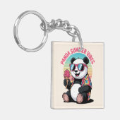  Panda Cool Été Glace Enfant キーホルダー (正面左)