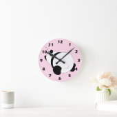 Panda Design ラウンド壁時計 (ホーム)