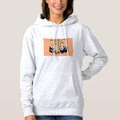Panda design Hoodie パーカ (正面)