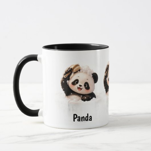 Panda Doodles Co ストア コーヒーマグ マグカップ (左)