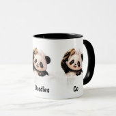 Panda Doodles Co ストア コーヒーマグ マグカップ (正面右)