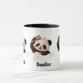 Panda Doodles Co ストア コーヒーマグ マグカップ (中央)