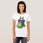 Panda Farmer Fruit Farm Tシャツ (正面フル)