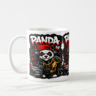 Panda Hip Hop Style コーヒーマグカップ