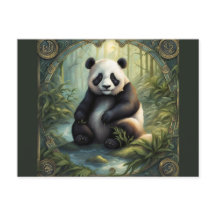 Panda im Wald