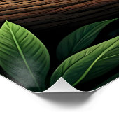 Panda in Lush Greenery ポスター (コーナー)