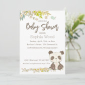 Panda Invitation 招待状 (スタンド正面)