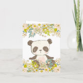 Panda Invitation 招待状 (裏面)