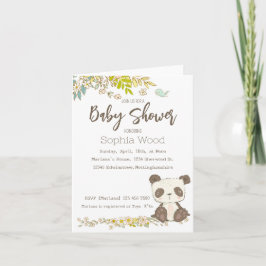 Panda Invitation 招待状