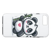 Panda iPhone Hülle Case-Mate iPhoneケース (裏面(横))
