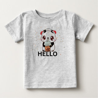 Panda kids T-Shirt ベビーTシャツ