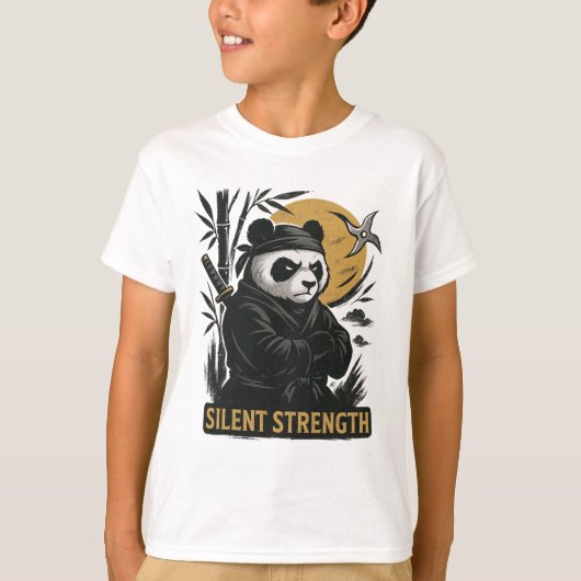【Panda Kids T-Shirt】 Tシャツ (正面)