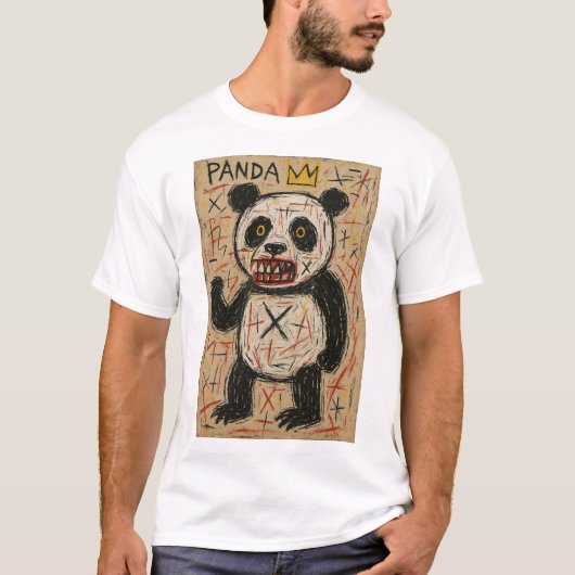 Panda like the great man painted them. tシャツ (正面)