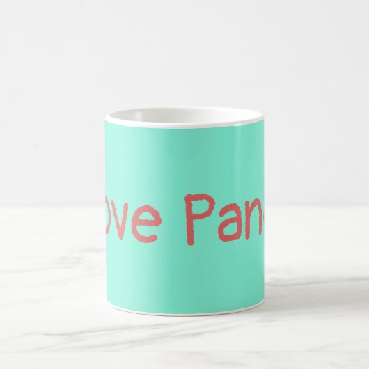 Panda Love Mug コーヒーマグカップ (中央)