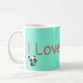 Panda Love Mug コーヒーマグカップ (左)
