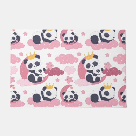Panda Lover | I Am Nicknamed As Panda ドアマット (正面)