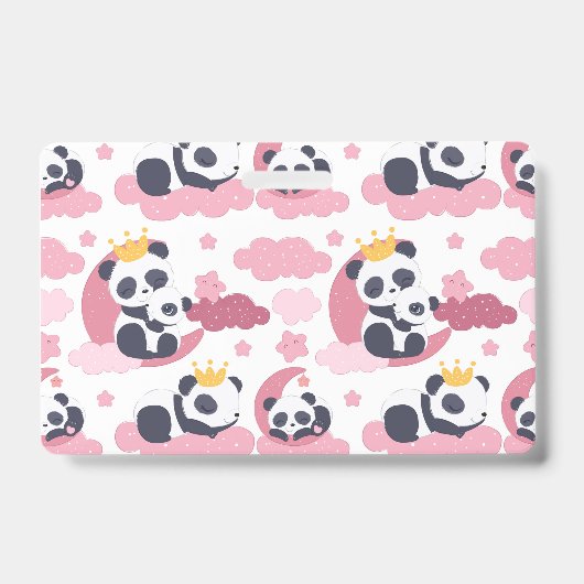 Panda Lover | I Am Nicknamed As Panda バッジ (正面)