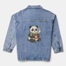 Panda Mignon - Illustration Animal Café  デニムジャケット