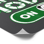 Panda Mode On Funny Animal Bear Lover Owner Costum ポスター (角)