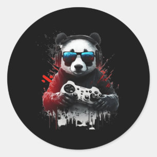 Panda Music Djコントローラゲームパンダ ラウンドシール