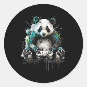Panda Music Djコントローラゲームパンダ ラウンドシール