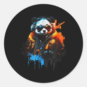 Panda Music Djコントローラゲームパンダ ラウンドシール