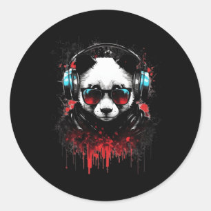 Panda Music Djコントローラゲームパンダ ラウンドシール