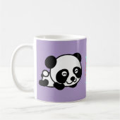 Panda Named Mug コーヒーマグカップ (左)