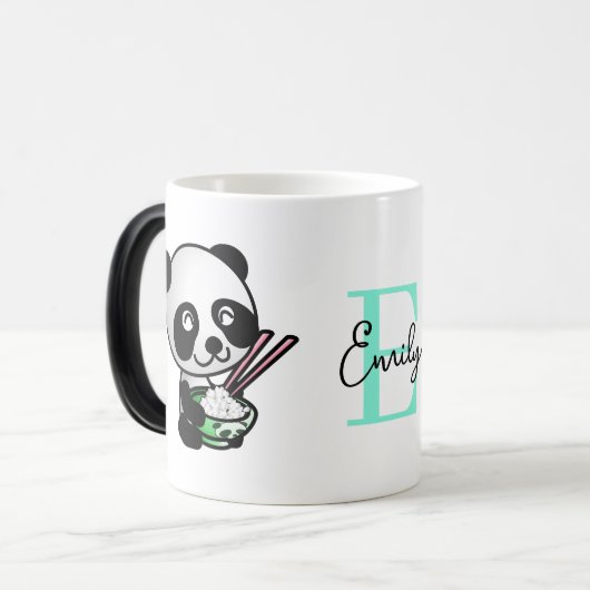 Panda Named Mug モーフィングマグカップ (正面左)