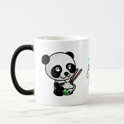 Panda Named Mug モーフィングマグカップ (左)