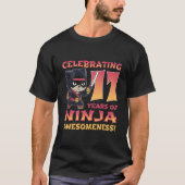 Panda Ninja I'M 1 Eleven Ninja 1Nd Tシャツ (正面)