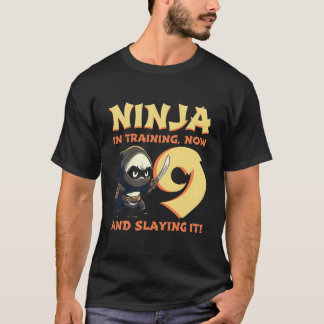 Panda Ninja I'M 9 Nine Ninja 9Nd Tシャツ