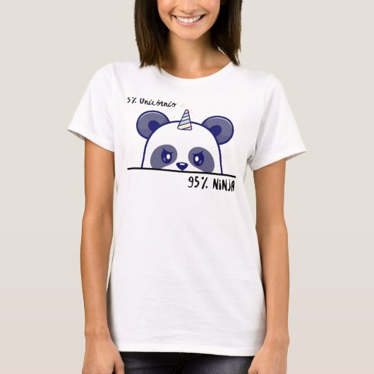 Panda Ninja Tシャツ (正面)