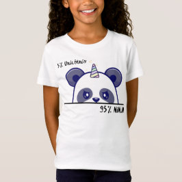 Panda Ninja Unicórnio Tシャツ
