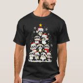 Panda Ornament Decoration Christmas Tree Xmas Tシャツ (正面)