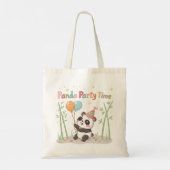 Panda Party Time トートバッグ (裏面)