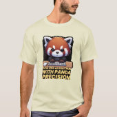 Panda Precisionを使用したアルゴリズムの進化 Tシャツ (正面)