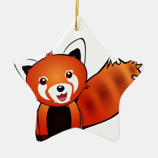 Panda Rouge セラミックオーナメント (正面)