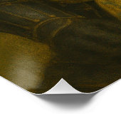 Panda Samurai Warrior with Ancestral Armor ポスター (コーナー)