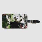 Panda Smile ラゲッジタグ (正面横)