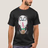 Panda Soju Bamboo Bear Korean Drinking Sweet Tea Tシャツ (正面)