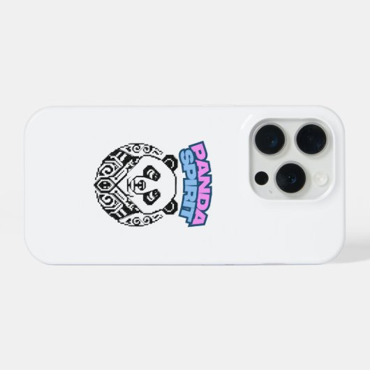 Panda Spirit iPhoneケース (裏面横)
