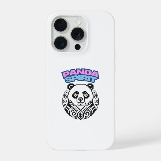 Panda Spirit iPhoneケース (裏面)