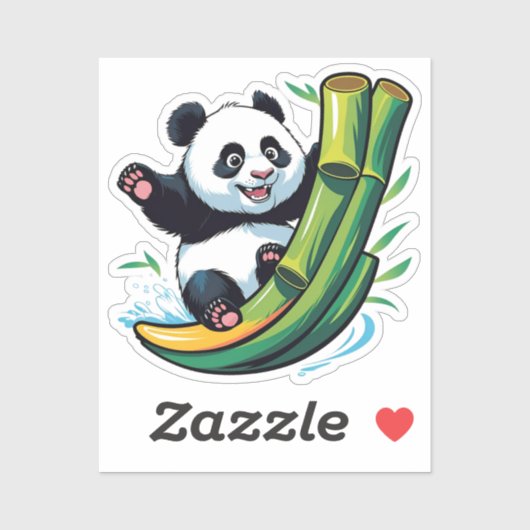 Panda Sticker シール (シート)