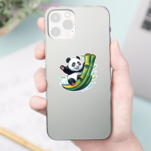 Panda Sticker シール (スマートフォン)